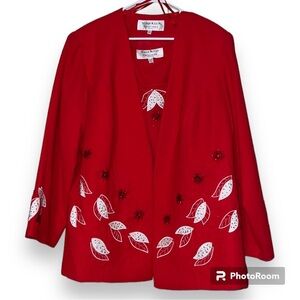 MAXIE KLEIN COLLECTION’S women’s size 22W blazer and dressy tank church funeral